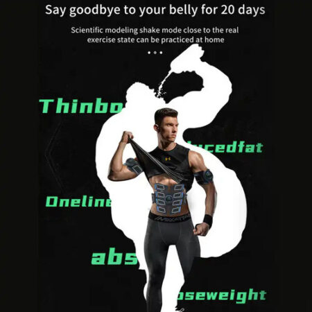W * Máquinas De Treinamento Muscular Abdominal Elétrico Usb - Imagem 4