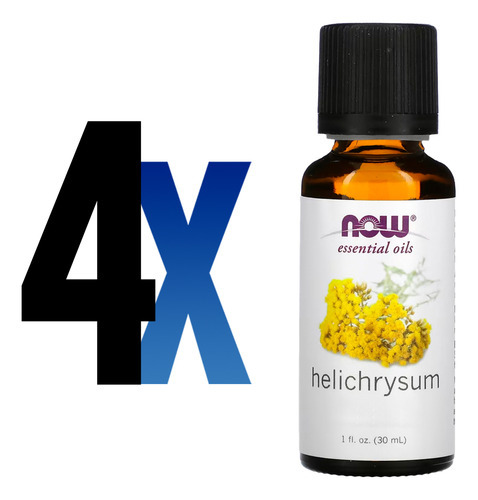 Mistura De Óleo De Helichrysum Now Foods 30ml Importado 4un - Imagem 2