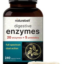 Enzimas Digestivas Da Naturebell Com Probióticos E Prebiótic
