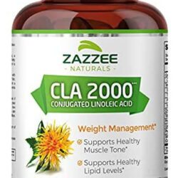 Zazzee Cla, 2.000 Mg, 180 Cápsulas Gelatinosas, Ácido Linolé