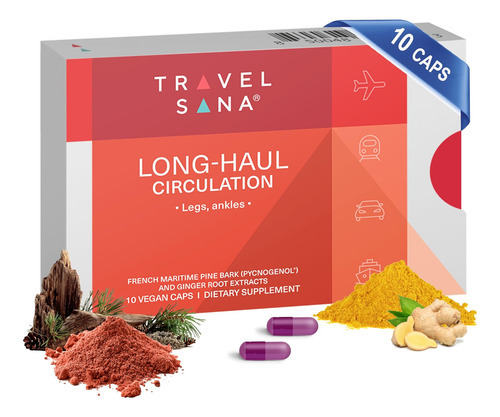 Travelsana Circulação De Longa Distância - Pycnogenol 100mg