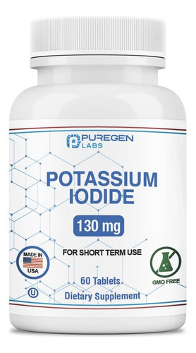 Comprimidos De Iodeto De Potássio 130 Mg Comprimidos De Iodo