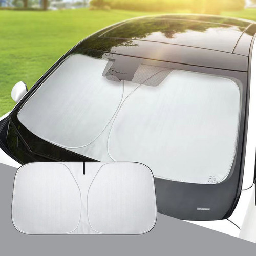 F Portable Car Sunshade Summer Front Windshield Sunshad 0332 - Imagem 2
