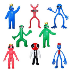 Bonecos Rainbow Friends Jogo Roblox 8 Pçs Brinquedo