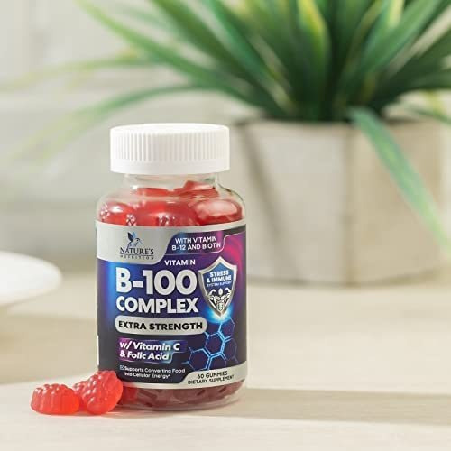 Vitamina B100-complex/natures Nutrition/60 Gomitas - Imagem 7