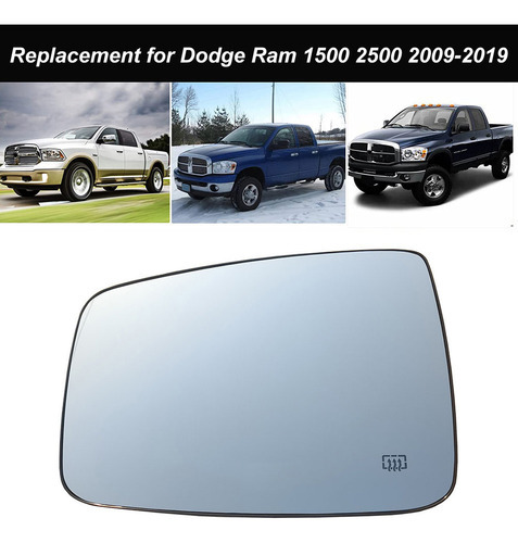 Espelho Retrovisor Esquerdo Aquecido Para Dodge Ram 1 - Imagem 2