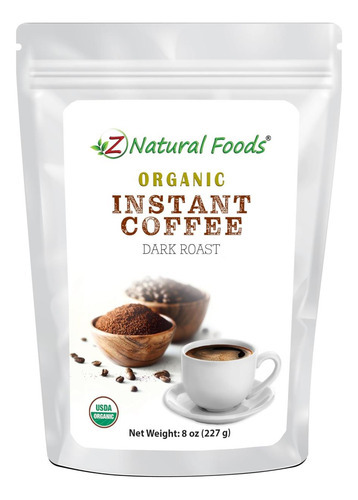 Z Alimentos Naturais De Café Instantâneo Orgânico Em Pó - Sa
