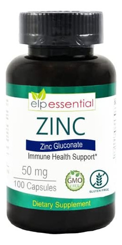 Zinco 50mg, Suporte Imunológico E Suplemento Antioxidante 1