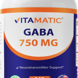 Vitamatic Gaba (ácido Gama Aminobutírico) 750 Mg, 240 240