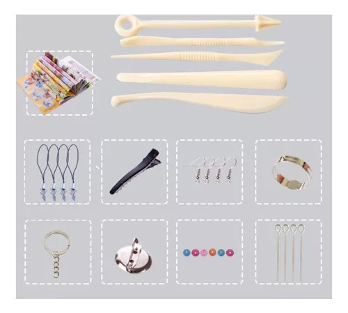 Presente: 24 Cores, Argila, Brinquedo Diy, Educação Infantil - Imagem 2