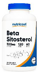 Suplemento Nutricost Beta Sitosterol 500 Mg 120 Cápsulas Gel - Imagem 2