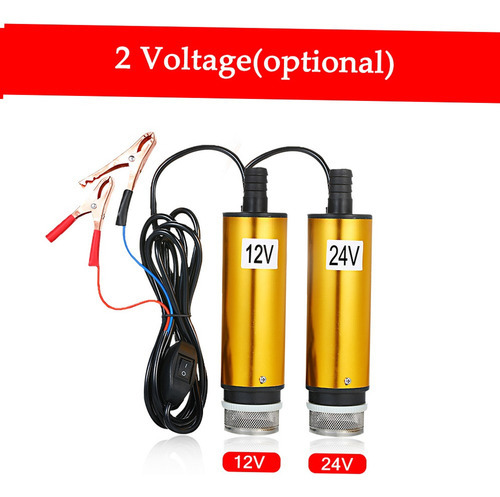 Bomba Submersível Dc 24v Para Bombeamento De Água De Óleo Di - Imagem 5