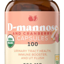 Suplemento De Produtos Naturais Completos D-manose E Cranber