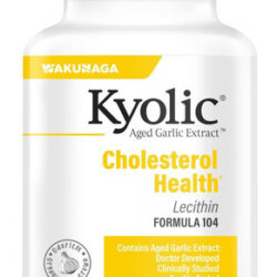 Fórmula De Extrato De Alho Envelhecido Kyolic 104 Cholestero