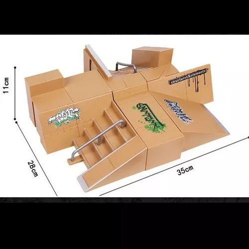 D Pista Rampa Skate Dedo + Skate Dedo - Imagem 2