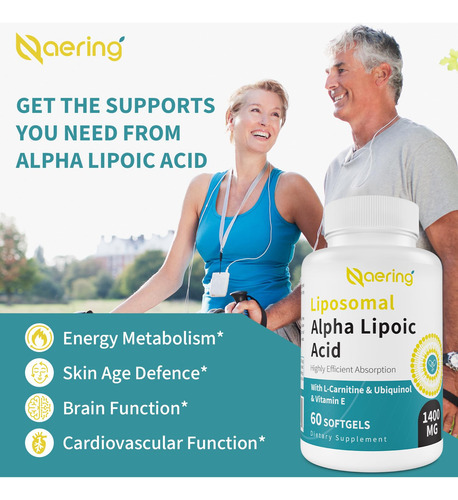 Suplemento Para Tratamento De Ácido Alfa-lipóico Lipossomal - Imagem 5
