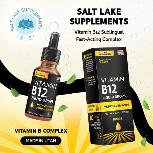 Gotas Líquidas De Vitamina B12 - Complexo Metílico Vegano - Imagem 4