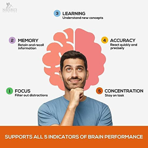 Suplemento Cerebral Nootrópico Para Memória, Foco E Concent - Imagem 4