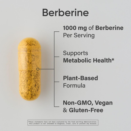 Sports Research Berberine - Herbal Ayurvedic Metabolic Healt - Imagem 2