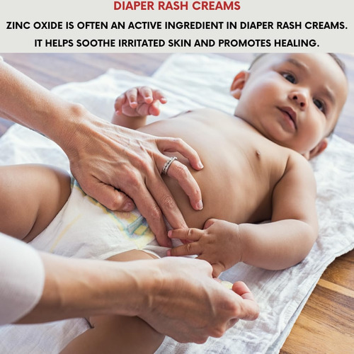 Mganna Pó De Óxido De Zinco 100% Natural | Partículas Micron - Imagem 4