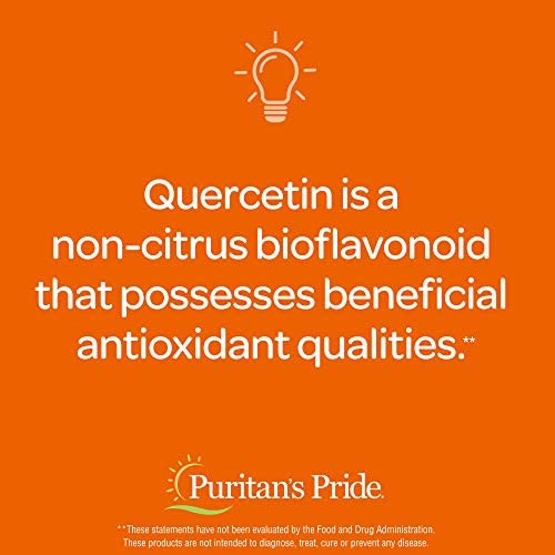 Puritans Pride Quercetin Complex With Vitamin C, Supports U - Imagem 3