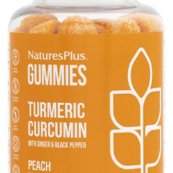 Naturesplus Gummies Curcumina De Cúrcuma - 60 Gomas, Pêssego