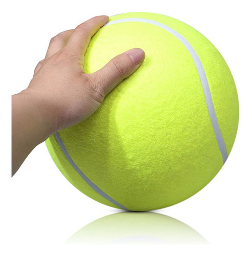 Bola De Tênis Gigante 24 Cm Pet Toy Assinatura Jumbo Big Ten - Imagem 5