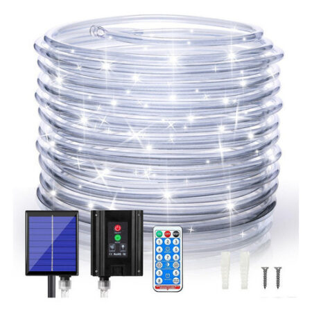 Luzes De Corda Solares Externas, 22 Metros 200led — foto 1 Luzes De Corda Solares Externas, 22 Metros 200led — foto 1