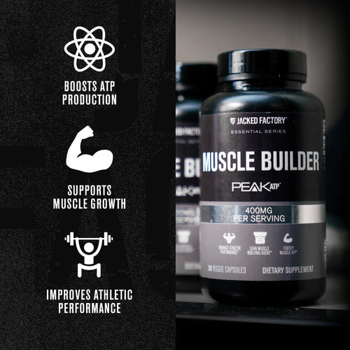 Jacked Factory Essentials Muscle Builder - Construtor Muscul - Imagem 2