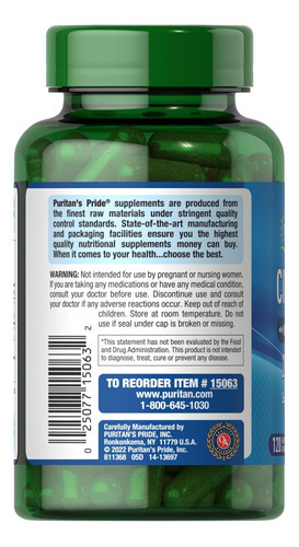 Puritans Pride Canela 875 Mg (equivalente A 2.000 Mg) Com Cr - Imagem 4