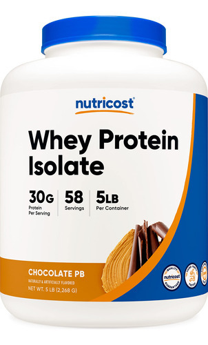 Proteína Em Pó Nutricost Whey Protein Isolate 2,27 Kg Chocol