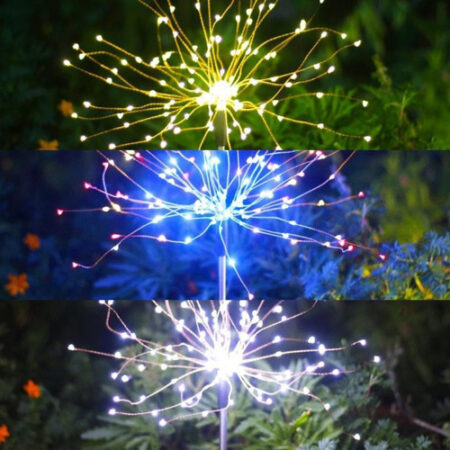 Pacote Com 8 Lâmpadas De Fogos De Artifício De Jardim À Prov — foto 16 Pacote Com 8 Lâmpadas De Fogos De Artifício De Jardim À Prov — foto 16