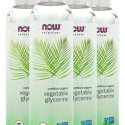 Glicerina Vegetal Orgânica Now Foods 237 Ml Importado 4un