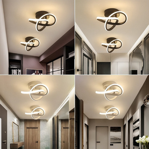 Lustre De Luz Teto Montado Conduzido Moderno Teto - Imagem 2