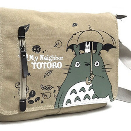 Bolsa De Viagem Totoro's Neighbours: Messenger Vintage - Imagem 2