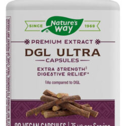 Natures Way Dgl Ultra - Extrato De Raiz De Alcaçuz Premium -