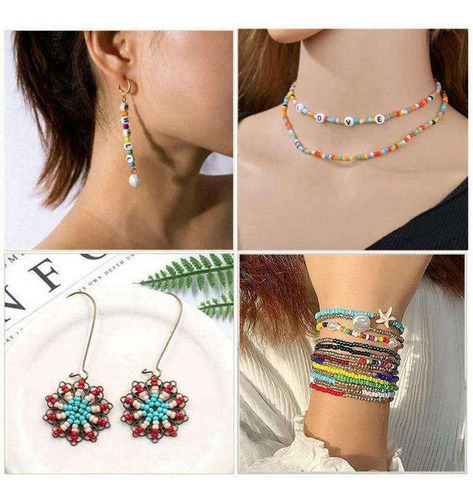 Pulseira De Kit Inicial Contas Encantam Crianças Set 1. - Imagem 4