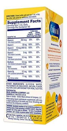 Vitamina B-12/enfamil/ 50 Ml/ Jarabe - Imagem 10