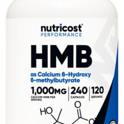 Suplemento Nutricost Hmb (beta-hidroxi Beta-metilbutirato)