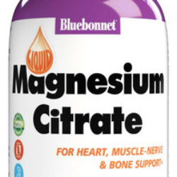 Suplemento Bluebonnet Citrato De Magnésio Líquido 420mg 480m