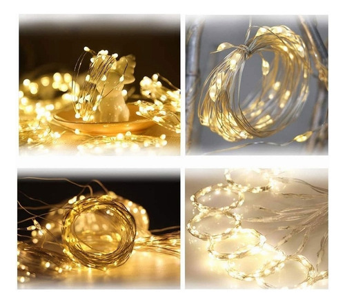 Cortina De 3x3m, Luzes Led, Decoração De Natal - Imagem 3
