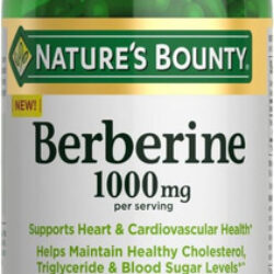Natures Bounty 1000mg Berberine Herbal Health Capsules Apoia