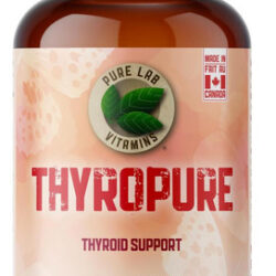 Pure Lab Vitamins - Thyropure 120 Vegi-caps - Suplemento De