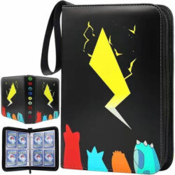 Para Pasta De Cartões Colecionáveis Com 400 Cartas 50