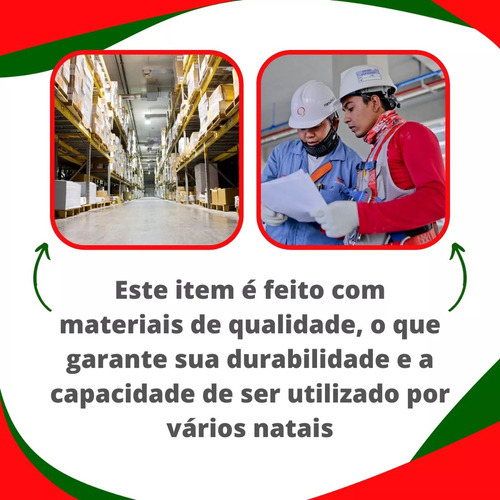 Papai Noel Musical Com Sanfona Movimento E Luz 20x17cm Natal - Imagem 5