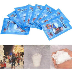 30pcs Simulação Neve Executar Decoração De Festa Prop
