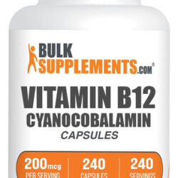 Cápsulas De Vitamina B12 - Como Cianocobalamina, Suplemento