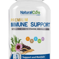 Suporte Imunológico Premium Natural Cure Labs, 60 Cápsulas