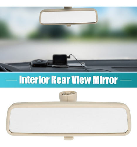 Espelho Retrovisor Interior Bege Para Vw Tiguan Jetta Golf - Imagem 3