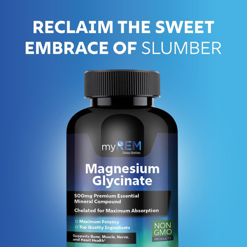 Myrem Glicinato De Magnésio, 500mg De Composto Mineral Essen - Imagem 5